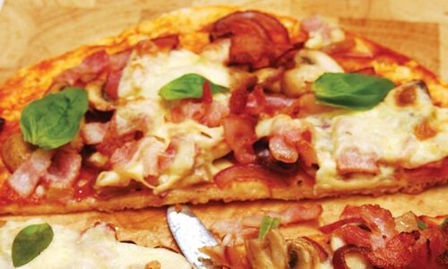 Spicy Bacon Pizza
